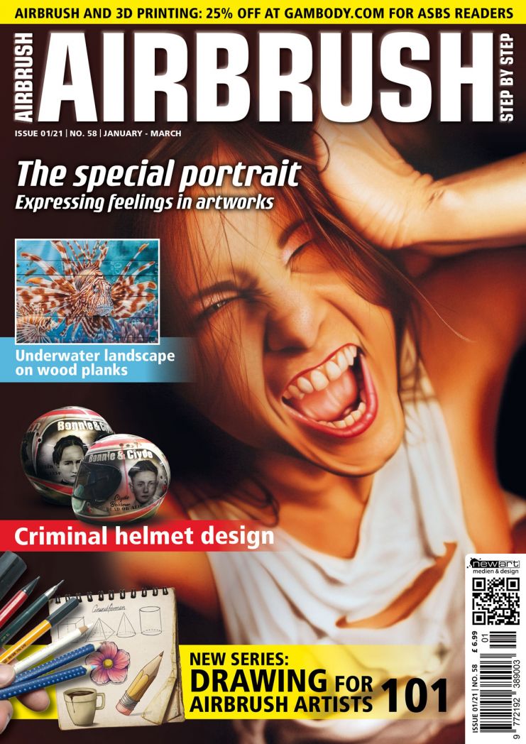 magazine airbrush