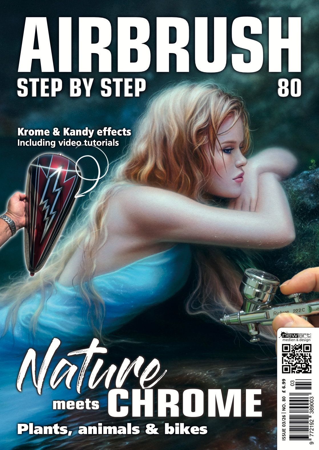 airbrush step by step magazine english 03/26