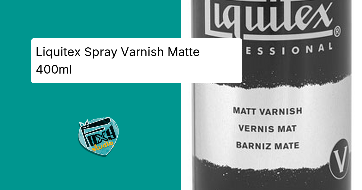 Liquitex Spray Varnish Matte 400ml - Foxy Studio